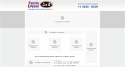Desktop Screenshot of pontodiesel4x4.com.br